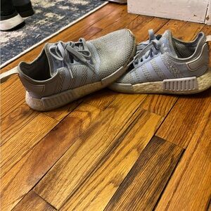 adidas Light blue Knit NMD R1 Sneakers